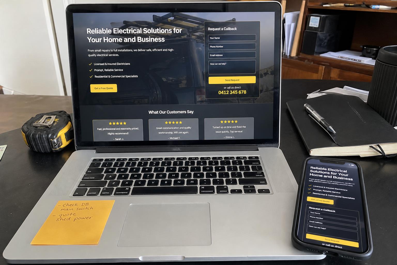 Website Design Mistakes That Scare Away Leads (Australian Tradies)