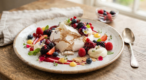 Deconstructed Pavlova Dessert