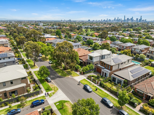 Melbourne suburban service coverage area