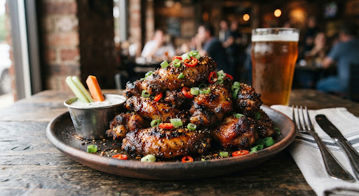 Smoked Mountain Pepper Wings