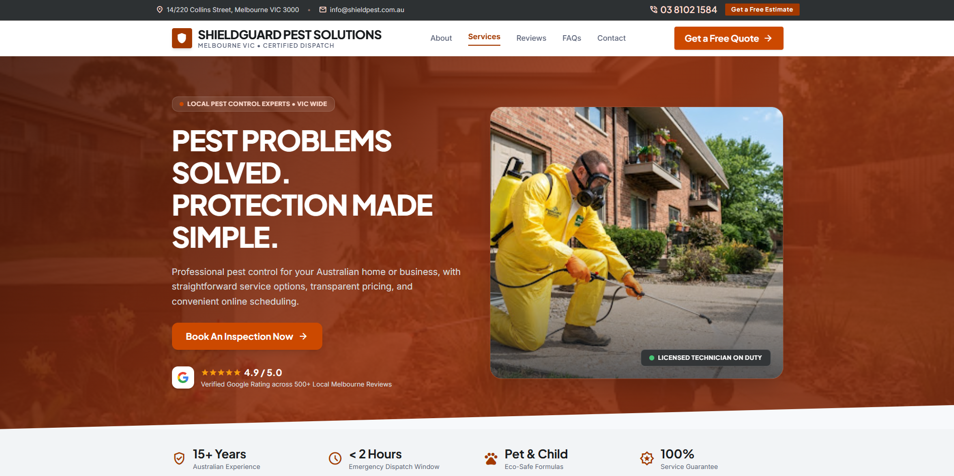 SHIELDGUARD PEST SOLUTIONS